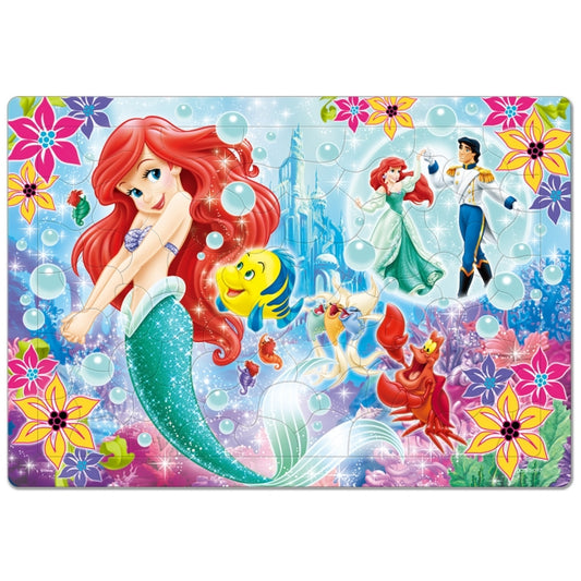 Die kleine Meerjungfrau Kinderpuzzle 80 Teile "Ariel verliebt"