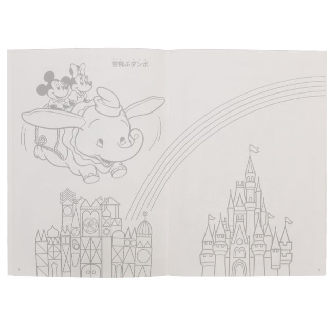 Malbuch Mickey Minnie Kinderbuch Japan Disney Store