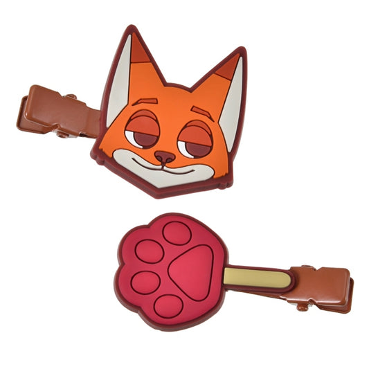 Nick Wilde Haarspangen Set Farbclips