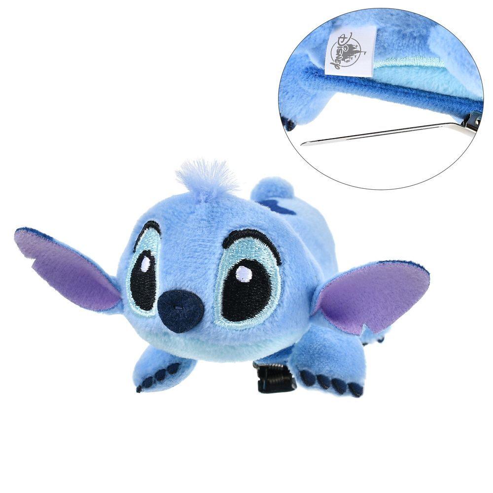 Stitch Haarclip – Plüsch-Haarspange im liegenden Look