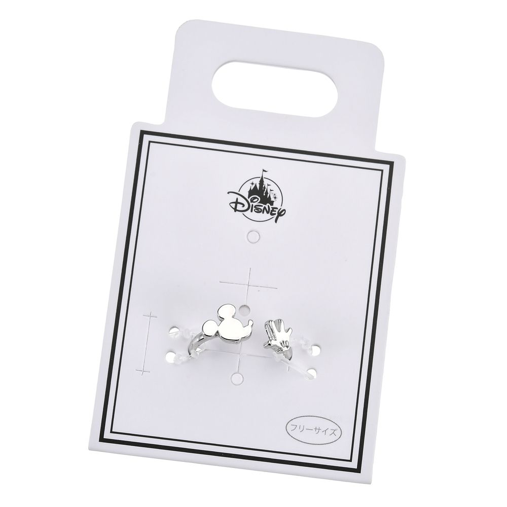 Mickey Mouse Ring – Adjustable Fork Ring with Face & Hand, Free Size
