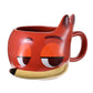 Zootopia 2 Tasse Nick Wilde – 3D Gesicht Design