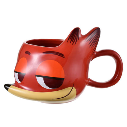 Zootopia 2 Tasse Nick Wilde – 3D Gesicht Design