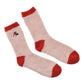 Minnie Maus Kuschelsocken Rosa mit Stickerei 36 – 39