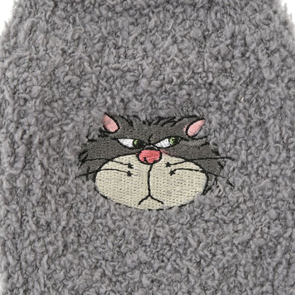 Lucifer Kuschelsocken Room Wear mit Katzenmotiv 36 - 39