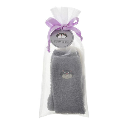 Lucifer Kuschelsocken Room Wear mit Katzenmotiv 36 - 39