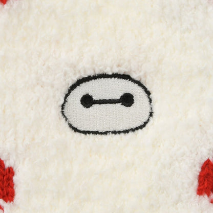Baymax Cozy Socks Heart Pattern &amp; Embroidery Sizes 36-39
