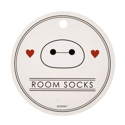 Baymax Cozy Socks Heart Pattern &amp; Embroidery Sizes 36-39