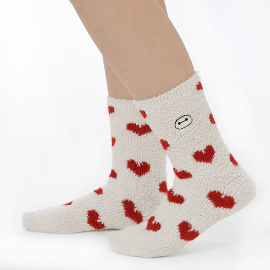 Disney Kuschelsocken Baymax – Herzmuster & Stickerei 23–25 cm