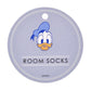 Donald Duck Kuschelsocken Blau, besticktes Gesicht 36 - 39