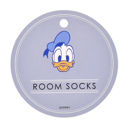 Donald Duck cuddly socks, blue, embroidered face, sizes 36-39