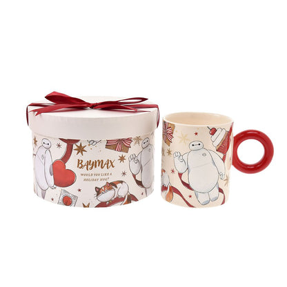 Baymax &amp; Mochi Mug with Gift Box - Holiday Edition