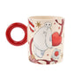 Baymax & Mochi Tasse mit Geschenkbox - Holiday Edition