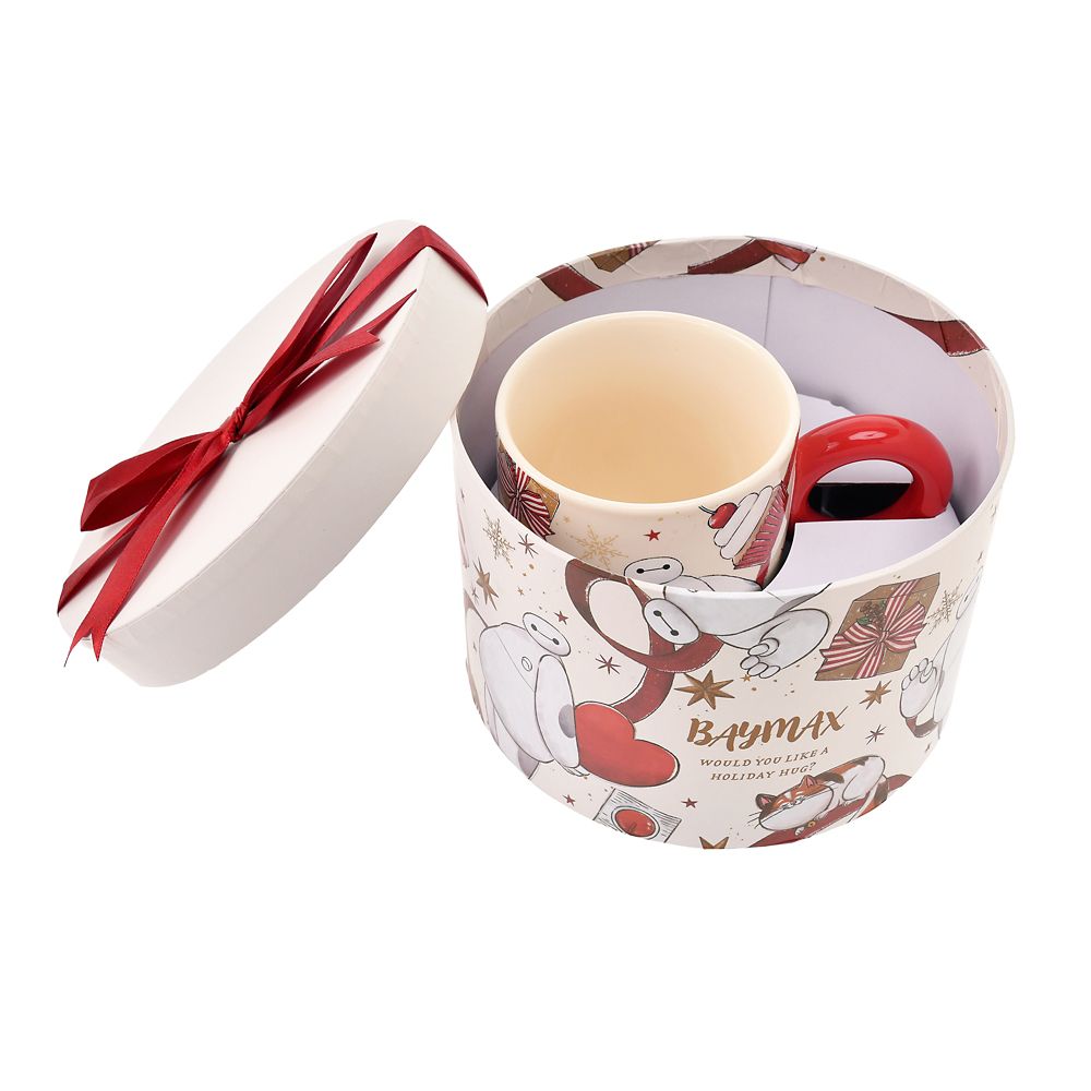 Baymax &amp; Mochi Mug with Gift Box - Holiday Edition