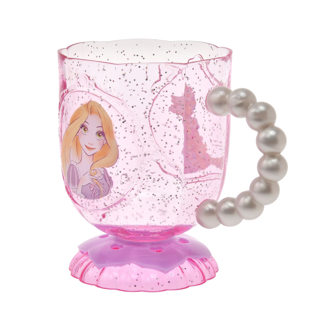 Rapunzel – Neu verföhnt Kinder-Becher transparent mit Hologramm – Ansicht 3