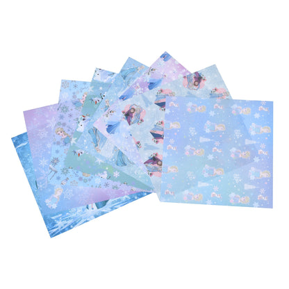 Die Eiskönigin Anna, Elsa & Olaf Kinder-Origami-Memo-Set mit Sticker – Ansicht 3
