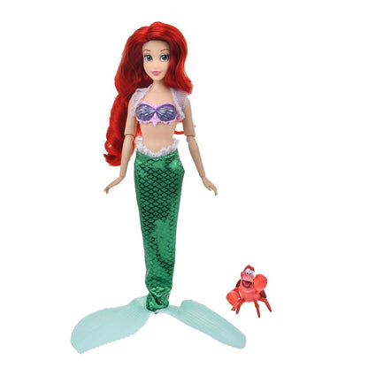 Ariel & Sebastian Klassik-Puppe mit Figur – Disney Prinzessin Die kleine Meerjungfrau