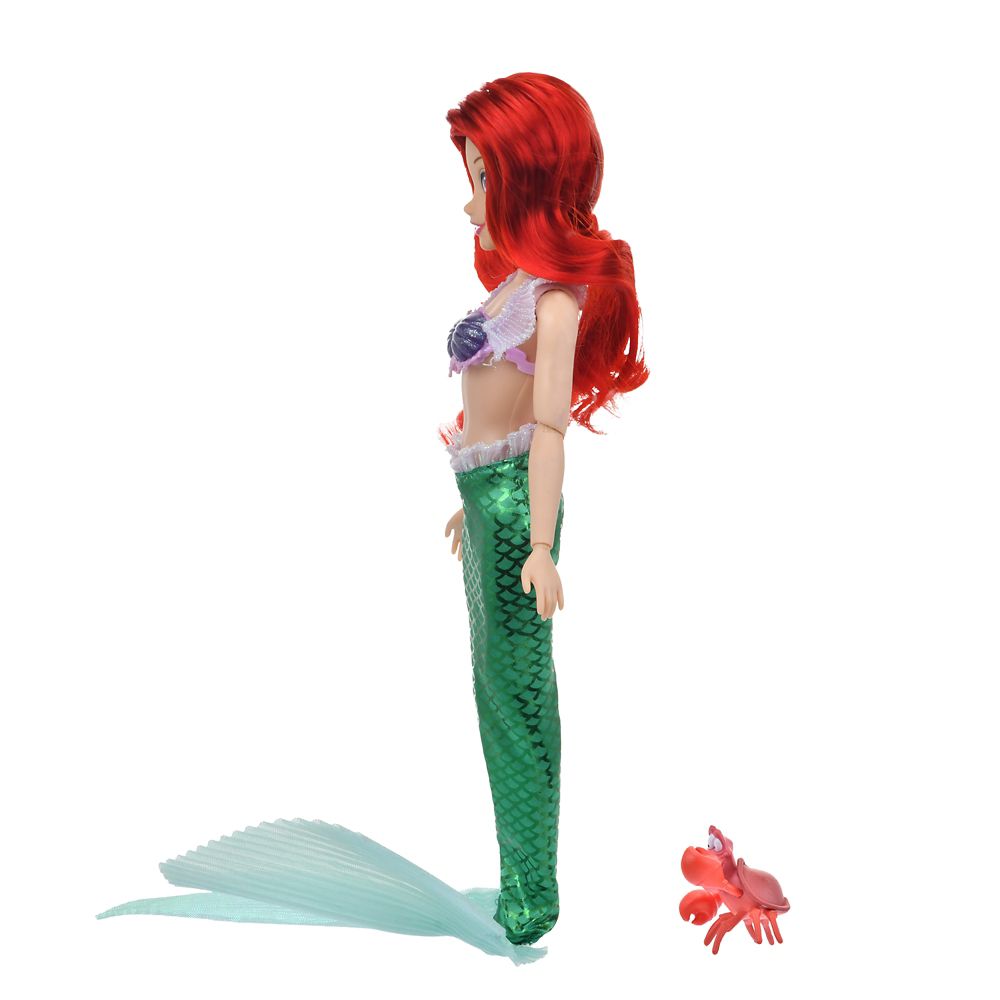 Ariel & Sebastian Klassik-Puppe mit Figur – Disney Prinzessin Die kleine Meerjungfrau
