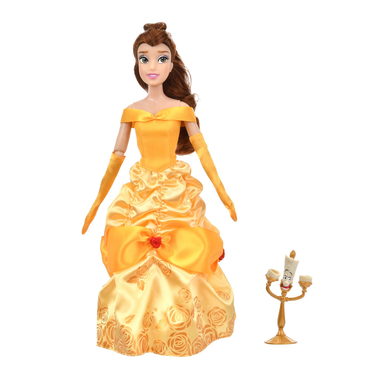 Die Schöne und das Biest Belle & Lumière klassische Puppe mit Figur – Ansicht 2