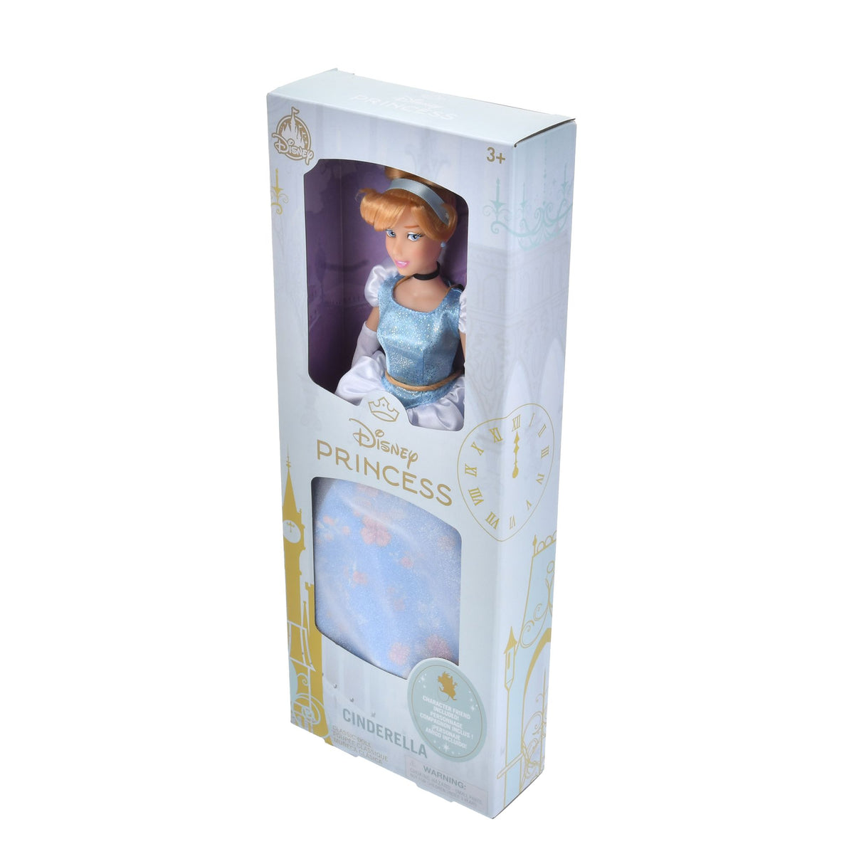Disney Prinzessin Cinderella Classic-Puppe mit Gus-Figur, ca. 30 cm – Ansicht 9