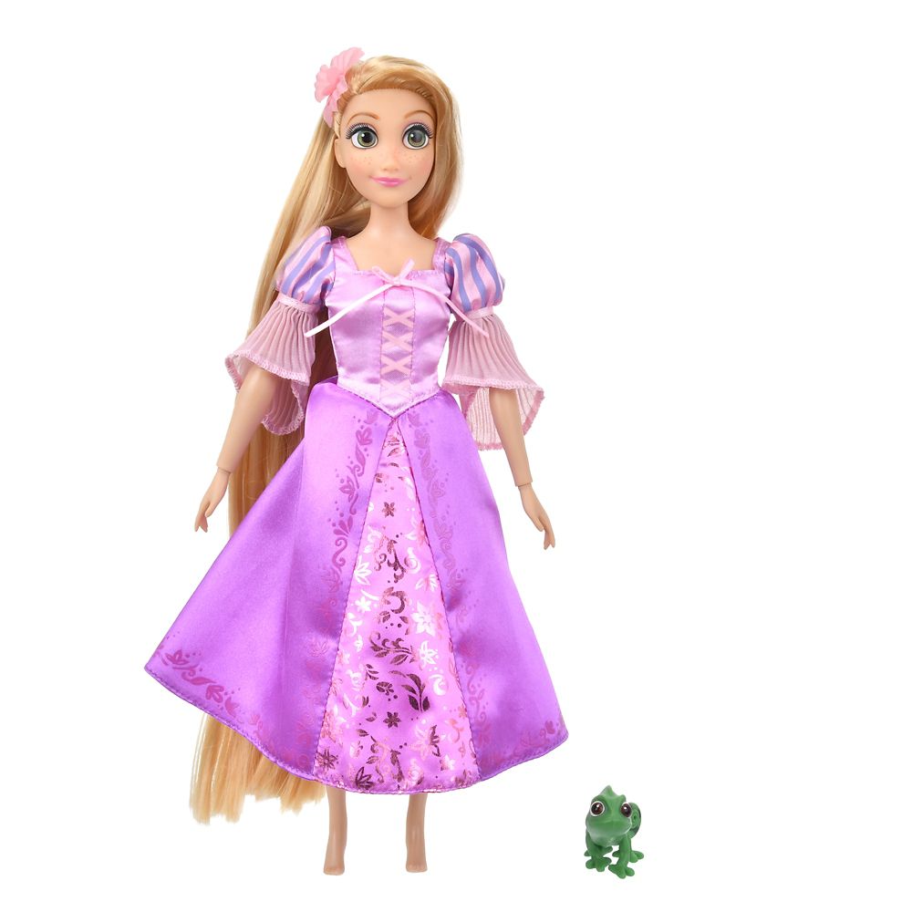 Rapunzel & Pascal Klassik-Puppe mit Figur – Disney Prinzessin Puppe