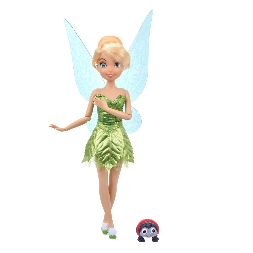 Tinker Bell & Marienkäfer Klassik-Puppe mit Figur – Peter Pan Disney Puppe