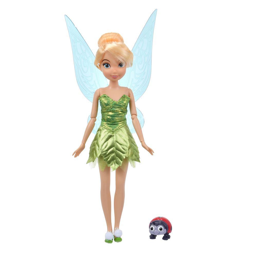 Tinker Bell & Marienkäfer Klassik-Puppe mit Figur – Peter Pan Disney Puppe