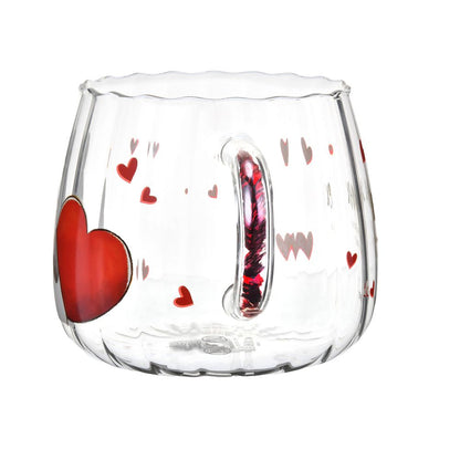Baymax Thermo-Glas Tasse mit Herzgriff – Holiday Gift Drinkware