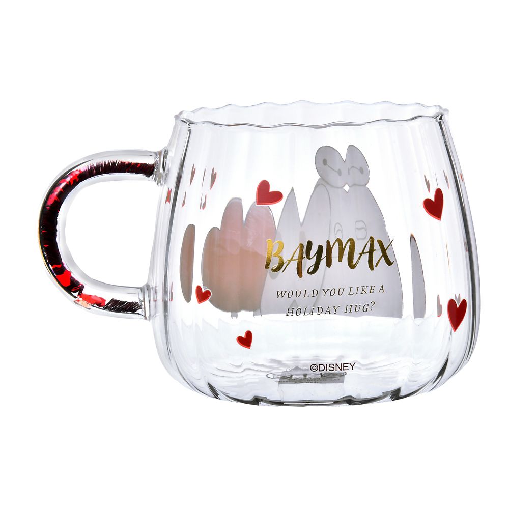 Baymax Thermo-Glas Tasse mit Herzgriff – Holiday Gift Drinkware
