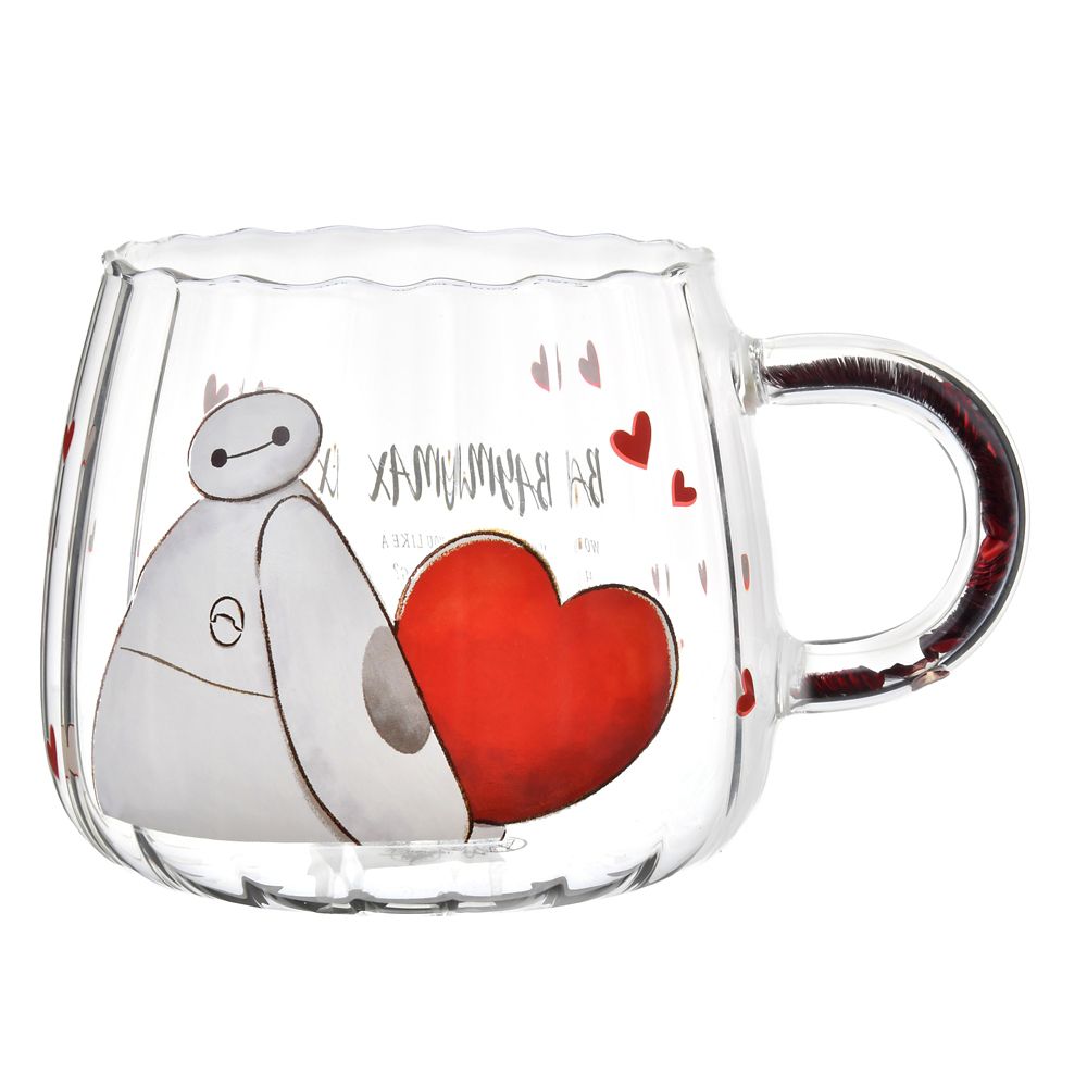 Baymax Thermo-Glas Tasse mit Herzgriff – Holiday Gift Drinkware