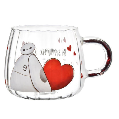 Baymax Thermo-Glas Tasse mit Herzgriff – Holiday Gift Drinkware