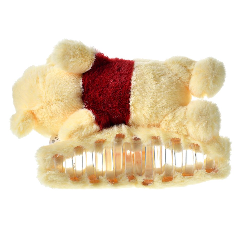Winnie Puuh Haarclip – kuschelige Umarmungs-Haarspange, Plüsch-Design
