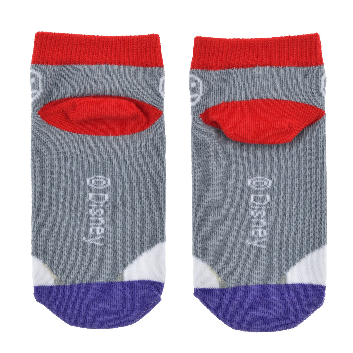 Baymax Kinder-Knöchelsocken mit Namenslogo, Fusslänge 13–18 cm – Ansicht 2