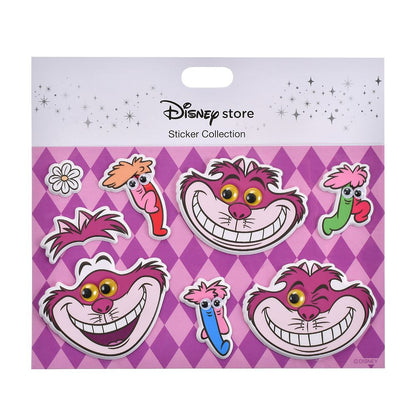 Cheshire Cat & Momeraths Sticker – bewegliche Augen – Alice im Wunderland Sticker Collection
