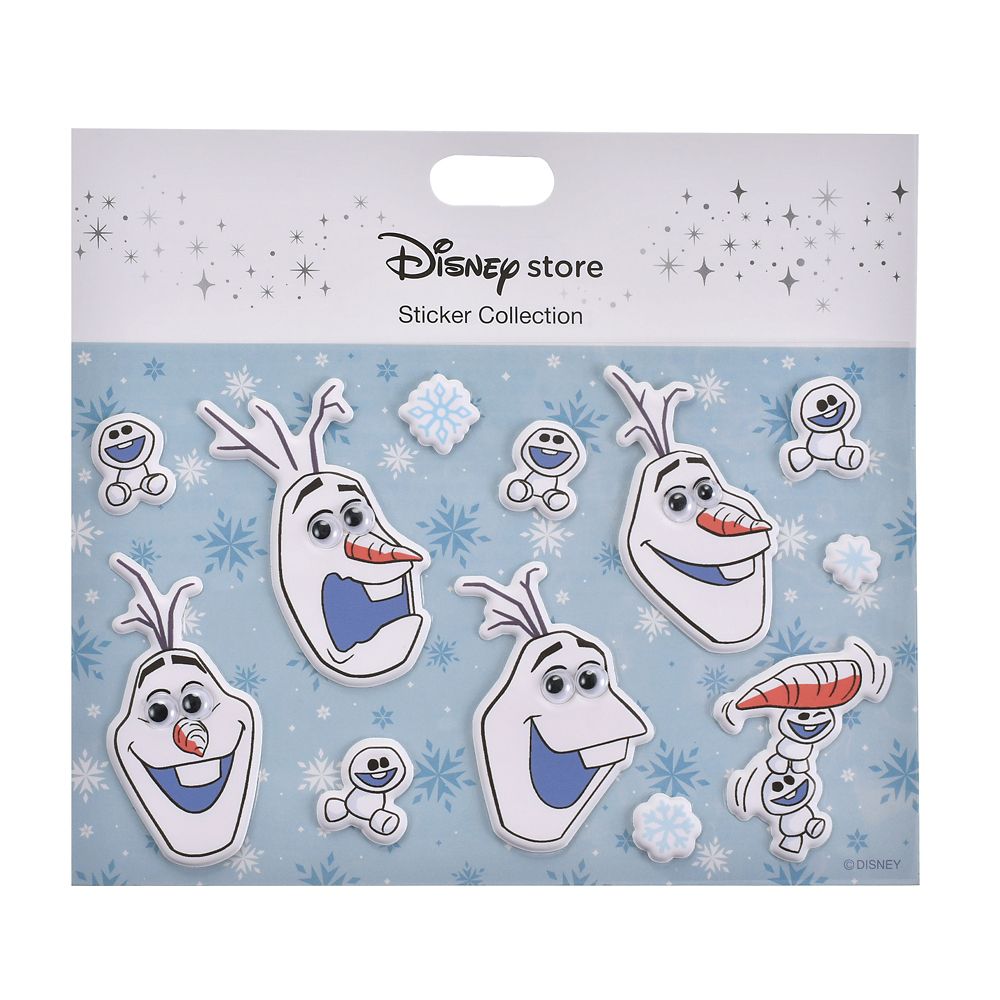 Olaf & Snowgies Sticker – Wackelaugen Sticker Collection (Die Eiskönigin)