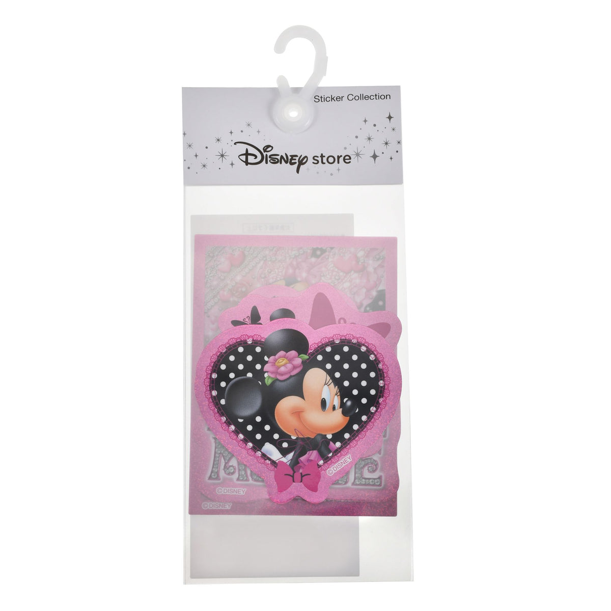 Micky Maus & Freunde Minnie Maus Hologramm-Sticker-Set eckig, 4 Bögen