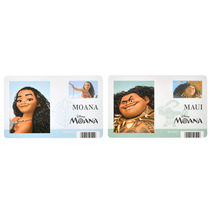 Vaiana Sticker-Set Maui, Heihei & Pua, ID-Karten-Design – Ansicht 3