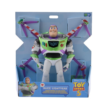 Disney Pixar Toy Story 5 Buzz Lightyear Actionfigur Hightech-Version mit Verwandlungsfunktion – Ansicht 6