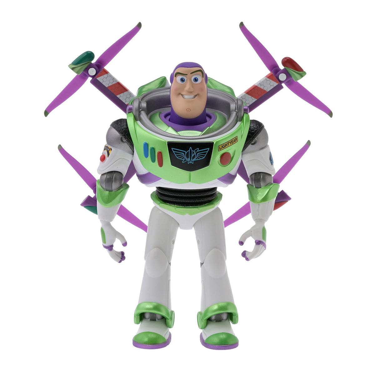 Disney Pixar Toy Story 5 Buzz Lightyear Actionfigur Hightech-Version mit Verwandlungsfunktion