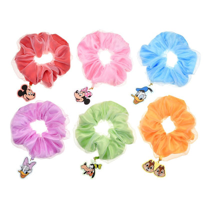 Mickey & Friends Mystery Scarf Scrunchie with Light & Charm - Blind Box