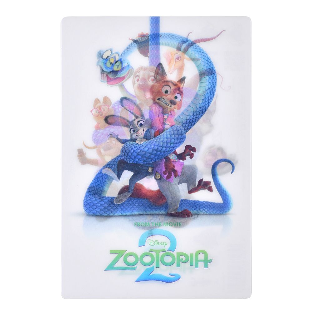 Zootopia 2 Postcard with Lenticular Poster Design