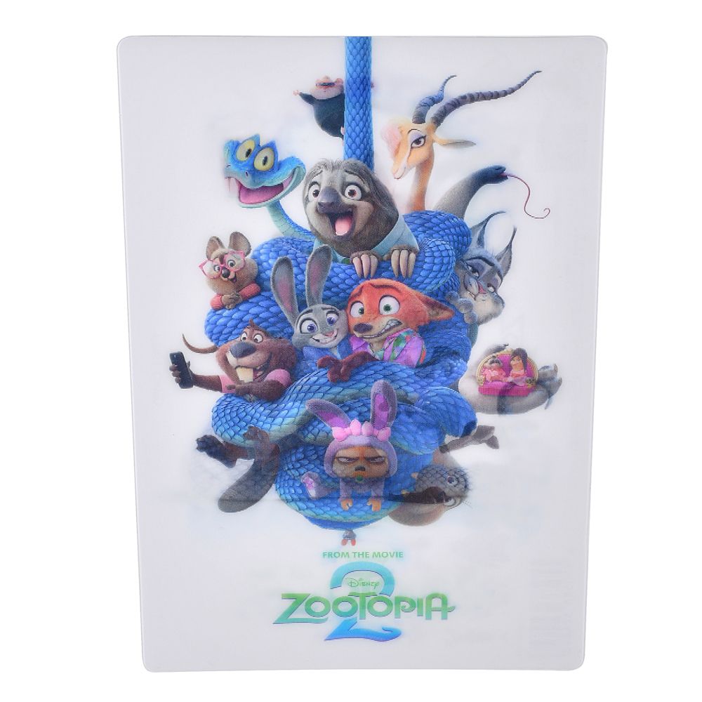 Zootopia 2 Postcard with Lenticular Poster Design