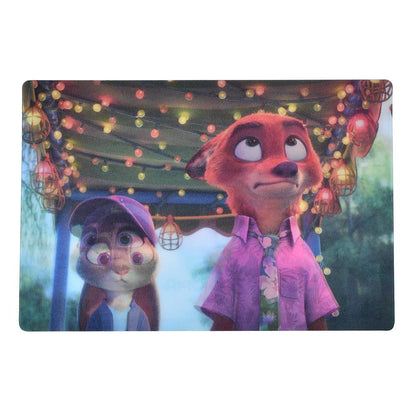 Judy Hopps & Nick Wilde Postkarte – Marsh Market Zootopia 2 Lenticular 10 x 14,8 cm
