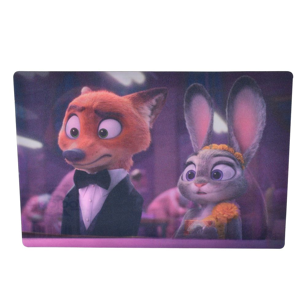 Judy Hopps & Nick Wilde Postcard – Zootennial Gala Zootopia 2 Lenticular