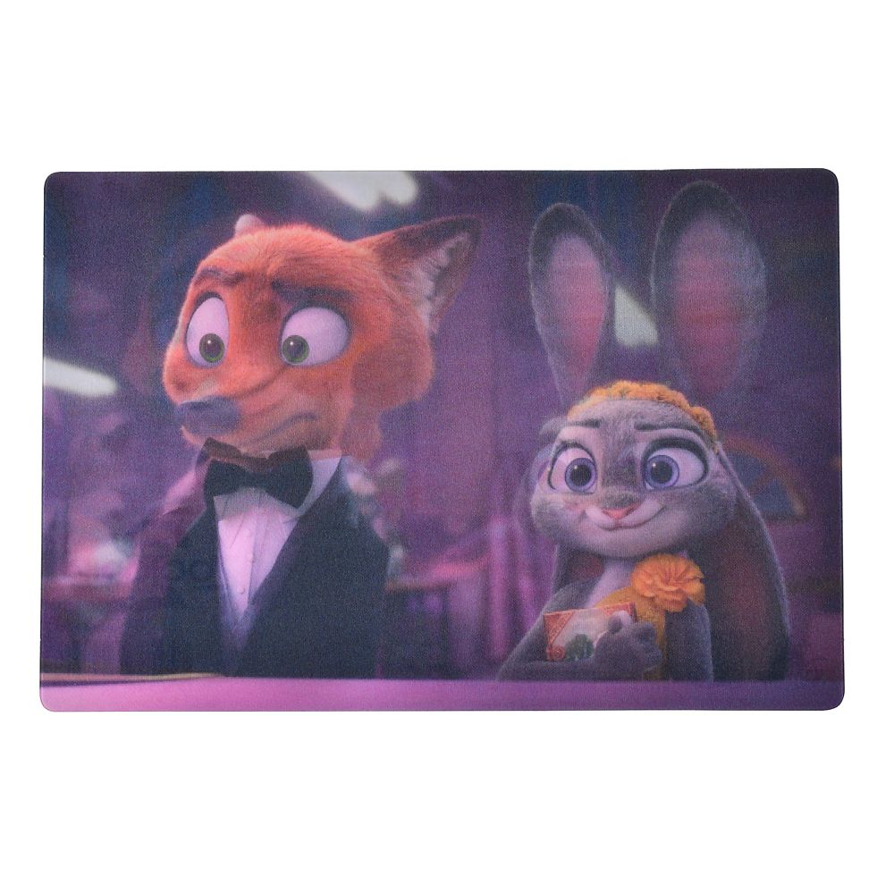 Judy Hopps & Nick Wilde Postcard – Zootennial Gala Zootopia 2 Lenticular