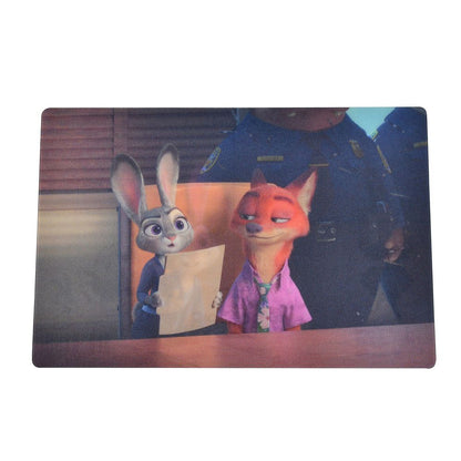 Zootopia 2 Postcard - Judy Hopps & Nick Wilde After the Chase (Lenticular 3D Effect)