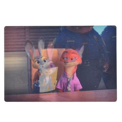 Zootopia 2 Postcard - Judy Hopps & Nick Wilde After the Chase (Lenticular 3D Effect)