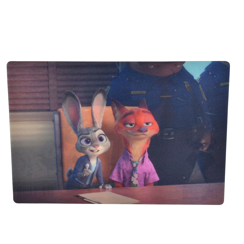Zootopia 2 Postcard - Judy Hopps & Nick Wilde After the Chase (Lenticular 3D Effect)