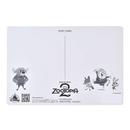 Zootopia 2 Postcard - Judy Hopps & Nick Wilde After the Chase (Lenticular 3D Effect)