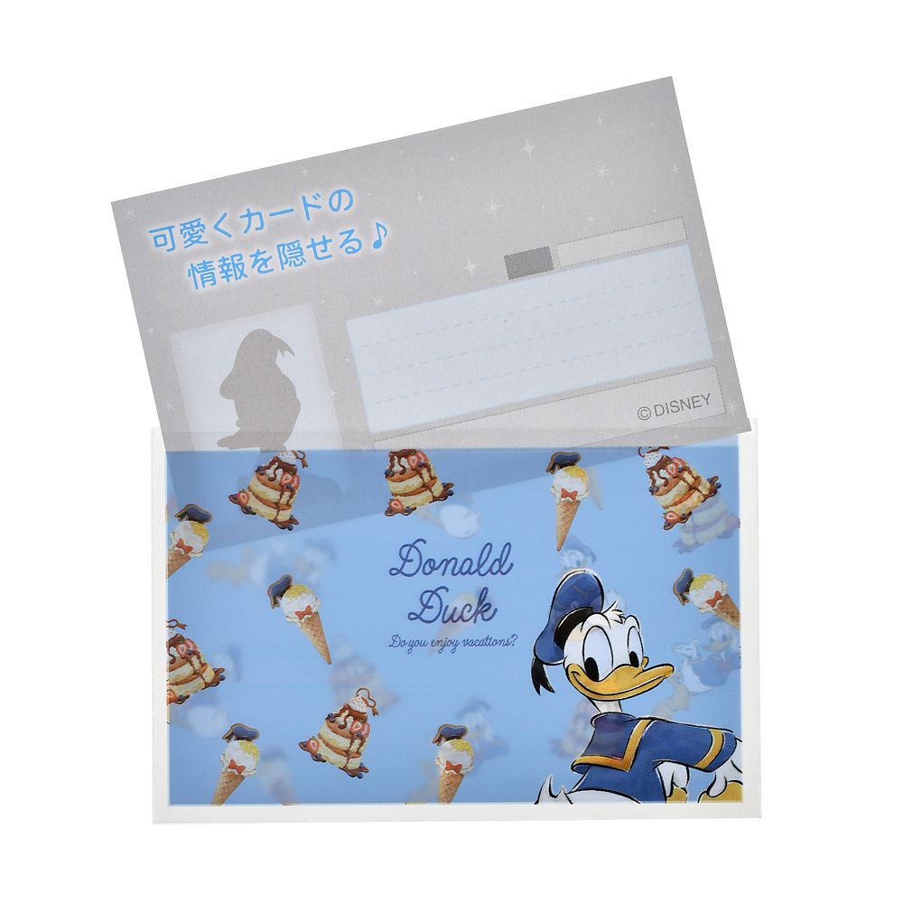 Donald Duck Schutzhülle für Ausweise – My Number Card – Summer Sweets Design, 6er-Set